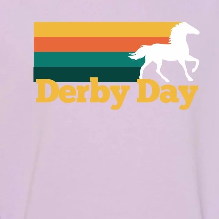 Derby Day Kentucky Horse Racing Derby Party Gift Garment-Dyed Sweatshirt