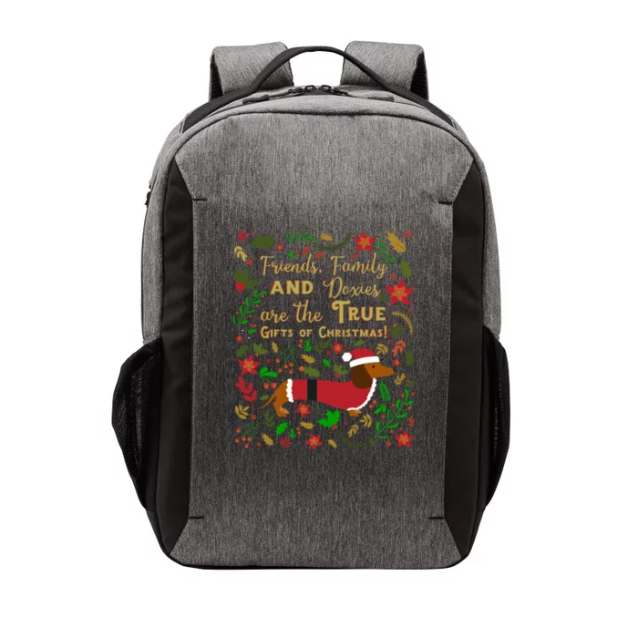 Dachshund Dog Lover Christmas Ugly Sweater Xmas Gift Vector Backpack