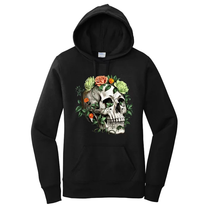 Dia De Los Muertos Costume Day Of The Dead Sugar Skull Women's Pullover Hoodie