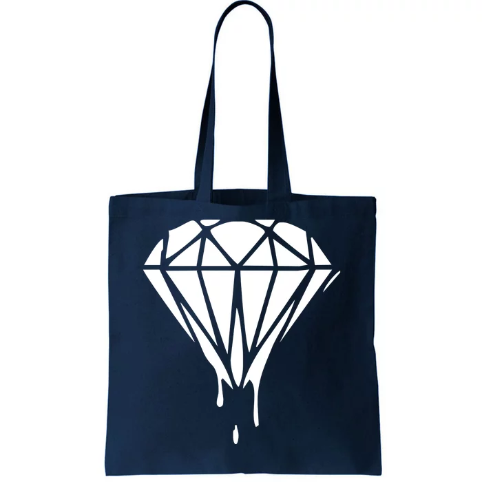 DRIPPING DIAMOND LOGO Tote Bag