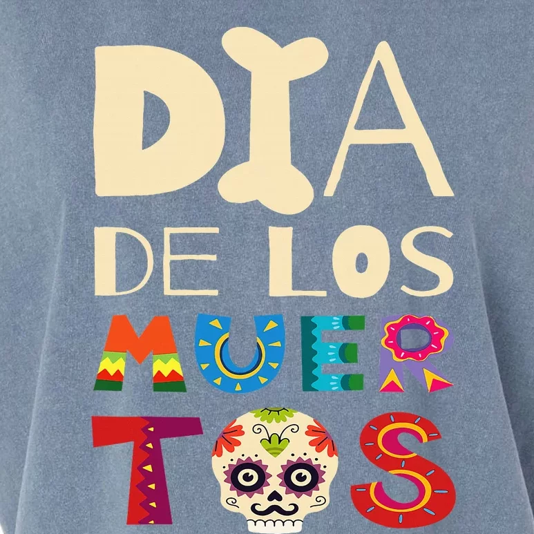 Dia de los Muertos Garment-Dyed Women's Muscle Tee