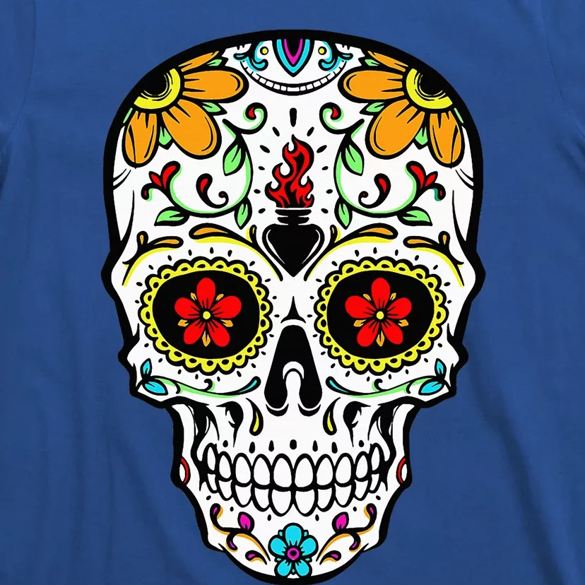 Dia De Los Muertos Costume Sugar Skull T-Shirt