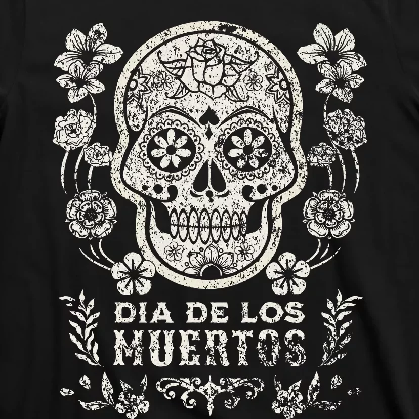 Dia De Los Muertos Mexico Sugar Skull T-Shirt