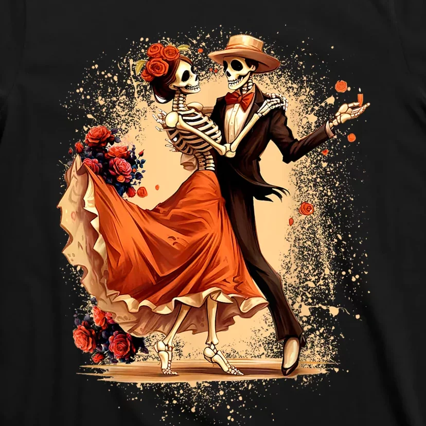 Dia De Los Muertos Skeletons Dancing Mexican Day Of The Dead T-Shirt