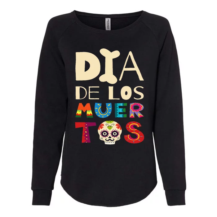 Dia de los Muertos Womens California Wash Sweatshirt