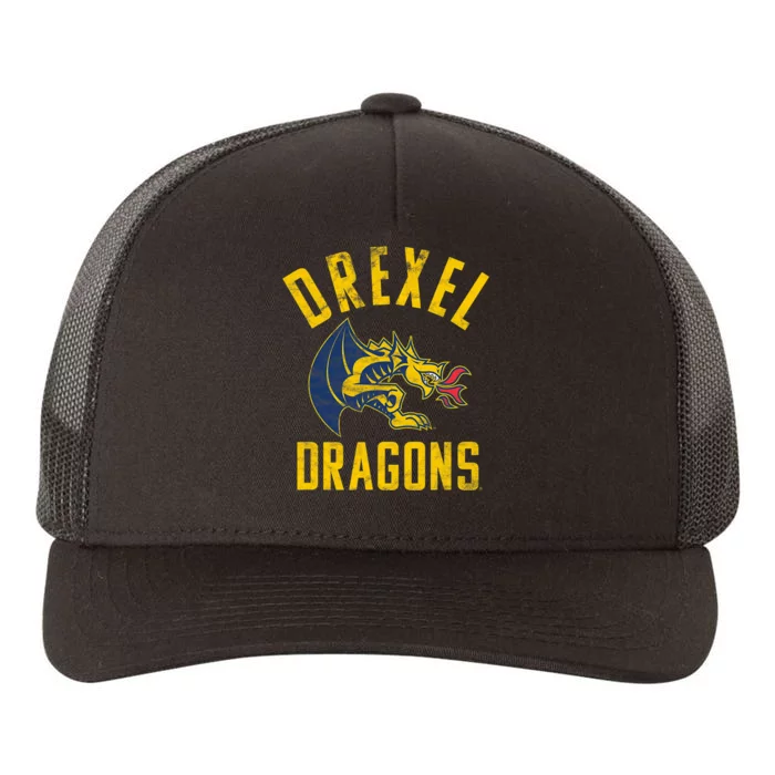 Drexel Dragons Large Yupoong Adult 5-Panel Trucker Hat