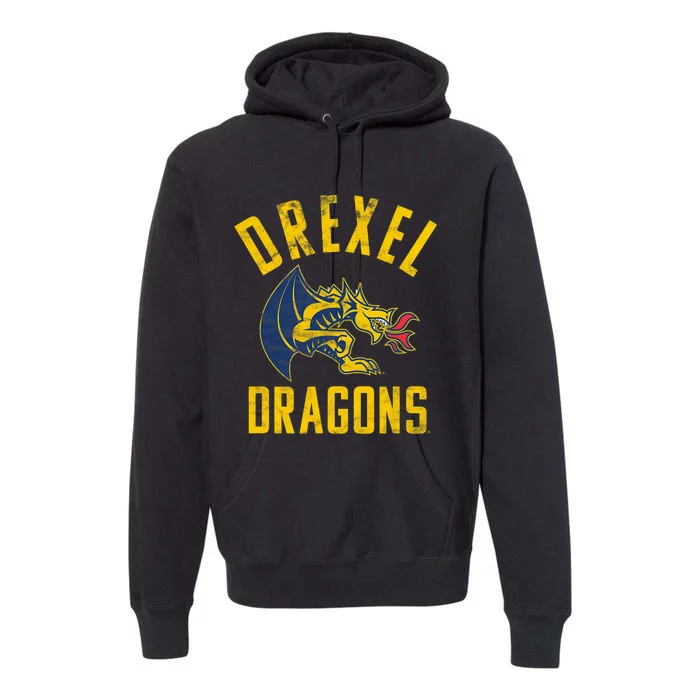 Drexel Dragons Large Premium Hoodie