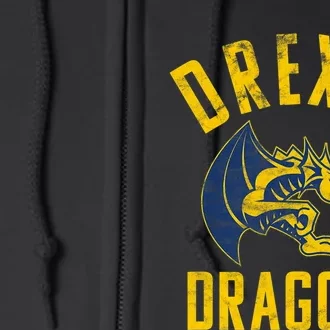 Drexel Dragons Large Full Zip Hoodie