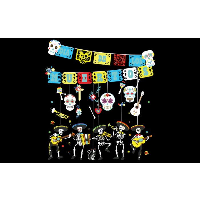 Dia De Los Muertos Day Of The Dead Funny Skull Dancing Bumper Sticker