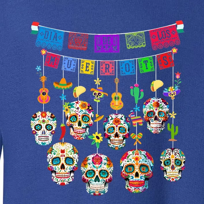 Dia De Los Muertos Funny Day of the dead Hanging skulls Toddler Sweatshirt