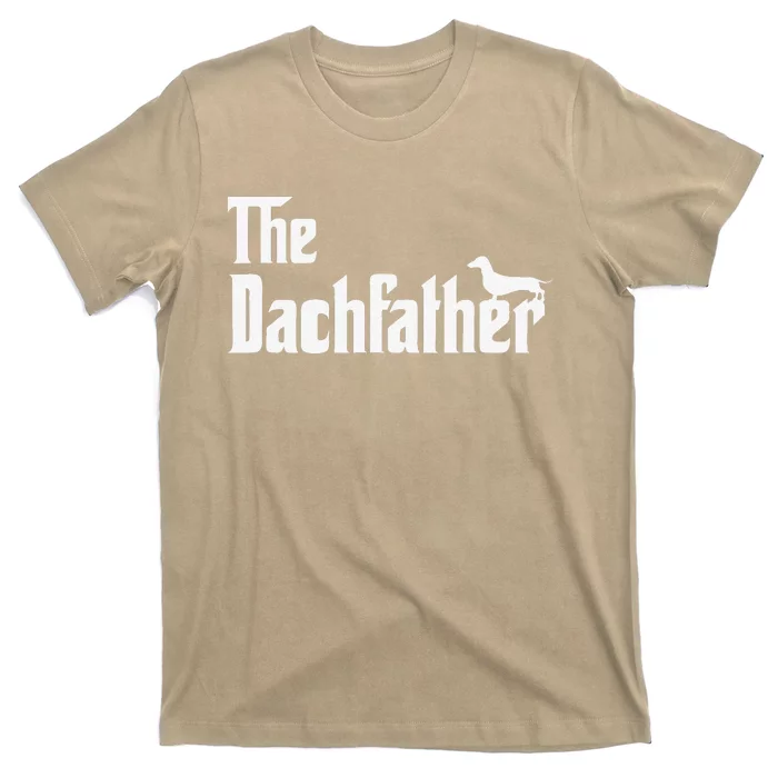 Dachshund Dog Lovers The Dachfather Funny Wiener Dog T-Shirt