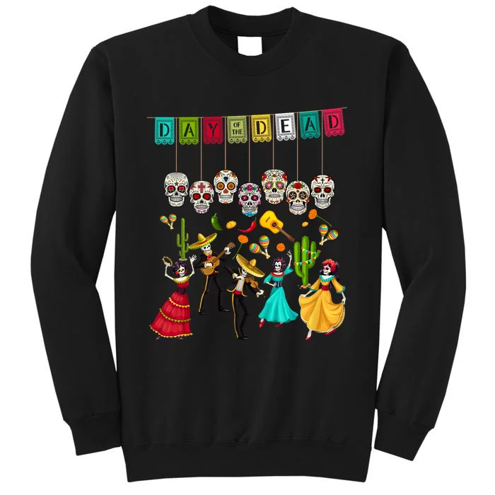 DíA De Los Muertos Skeleton Mexican Day Of The Dead Party Sweatshirt