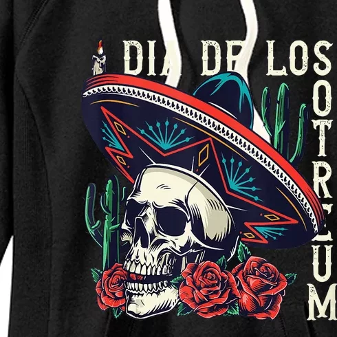 Dia De los Muertos Day of the Dead Mexican holiday Women's Fleece Hoodie