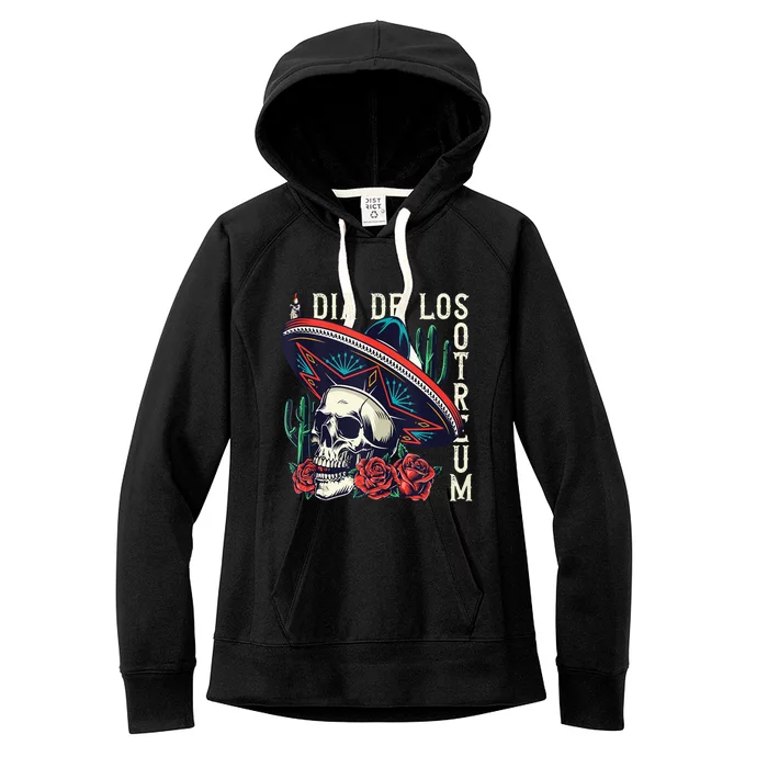 Dia De los Muertos Day of the Dead Mexican holiday Women's Fleece Hoodie