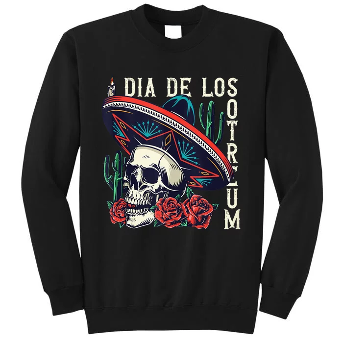 Dia De los Muertos Day of the Dead Mexican holiday Tall Sweatshirt