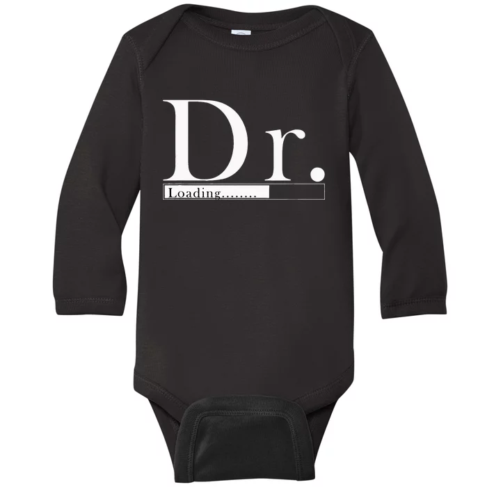 Dr. Doctor loading gift for Student Baby Long Sleeve Bodysuit