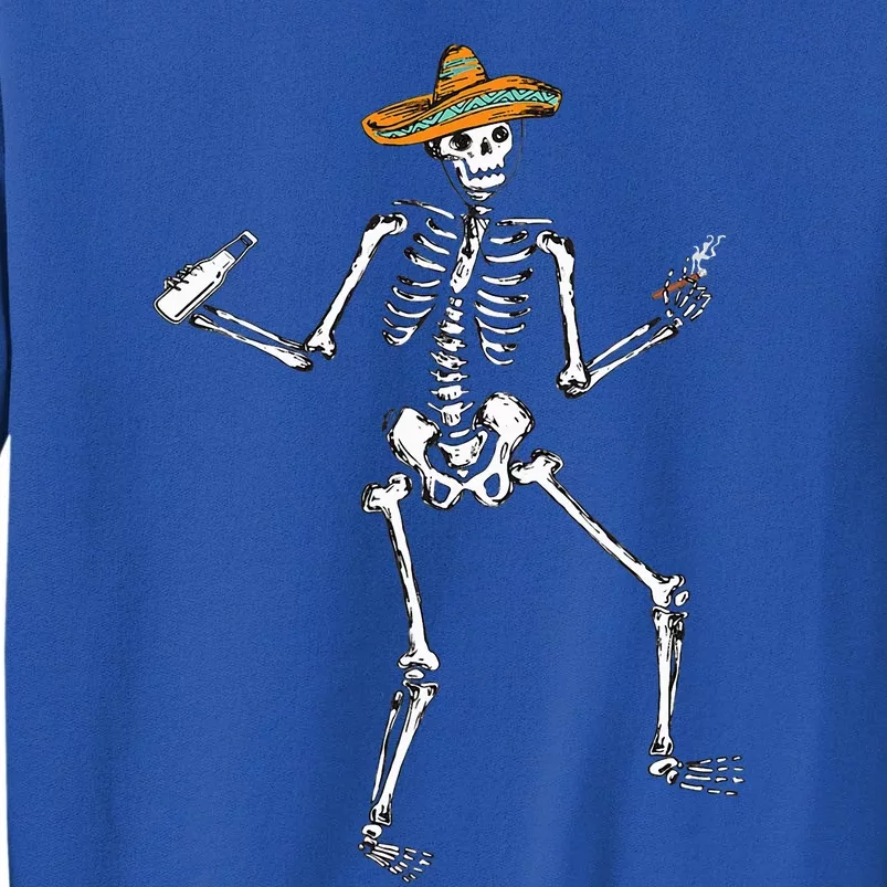 Dia De Los Muertos Halloween Skeleton Dance Tall Sweatshirt