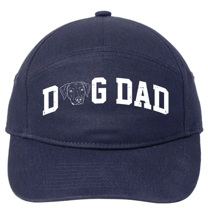 Dad Dog Labrador Dad 7-Panel Snapback Hat