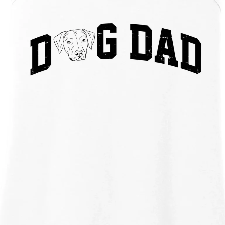 Dad Dog Labrador Dad Ladies Essential Tank