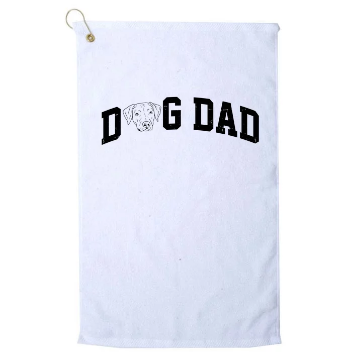 Dad Dog Labrador Dad Platinum Collection Golf Towel