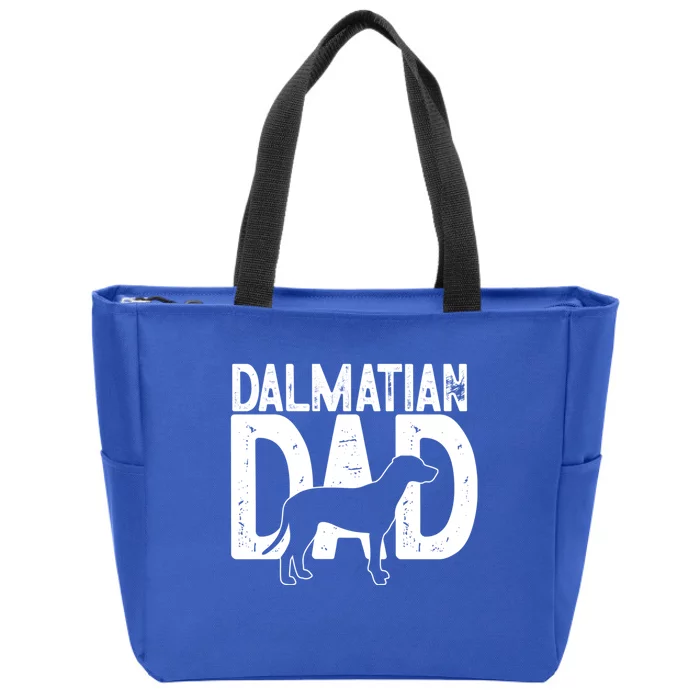 Dalmatian Dog Lover Funny Cute Puppy Dad Father Gift Zip Tote Bag