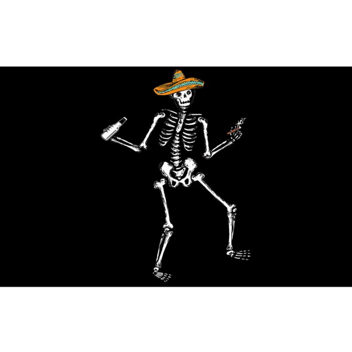 Dia De Los Muertos Halloween Skeleton Dance Bumper Sticker