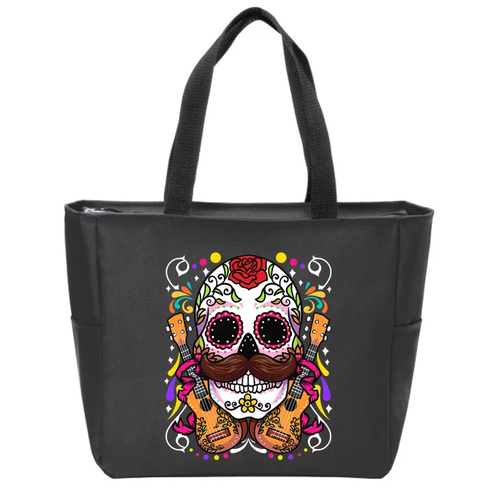 Dia De Los Muertos Zip Tote Bag