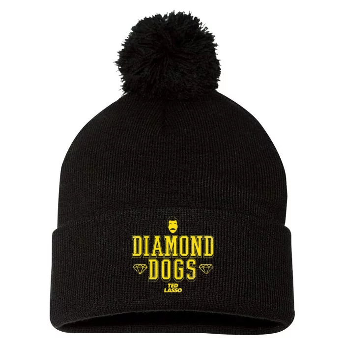 Diamond Dogs Logo Pom Pom 12in Knit Beanie