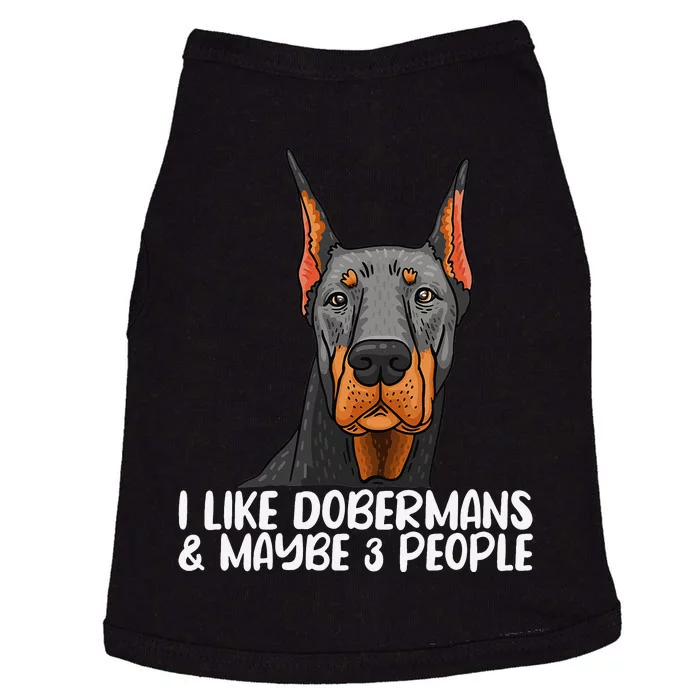 Doberman Dog Lover funny Doberman Lover Doggie Tank