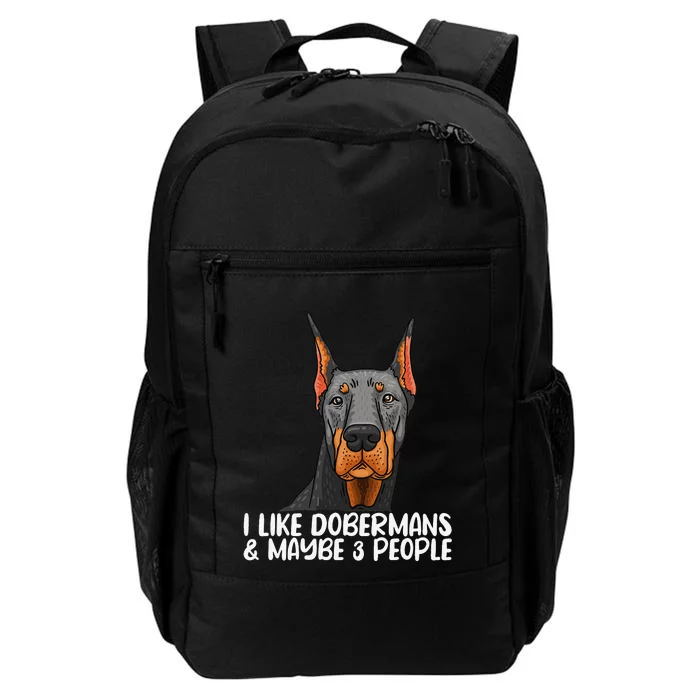 Doberman Dog Lover funny Doberman Lover Daily Commute Backpack