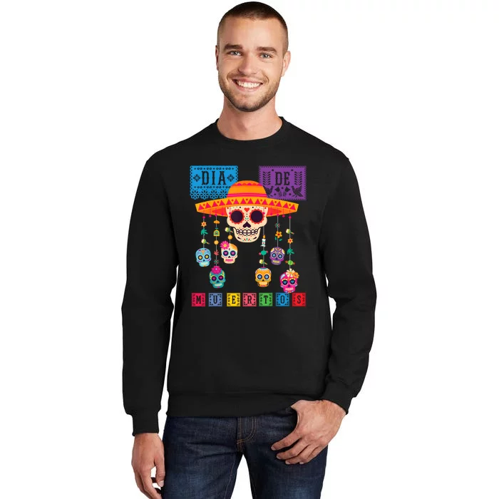 Dia De Los Muertos Day Of The Dead Sugar Skull Halloween Sweatshirt