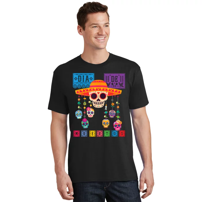 Dia De Los Muertos Day Of The Dead Sugar Skull Halloween T-Shirt