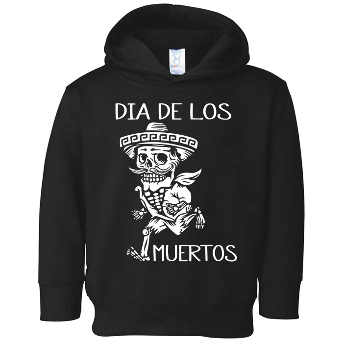 Dia De Los Muertos Funny Day Of The Dead Hanging Skulls Toddler Hoodie