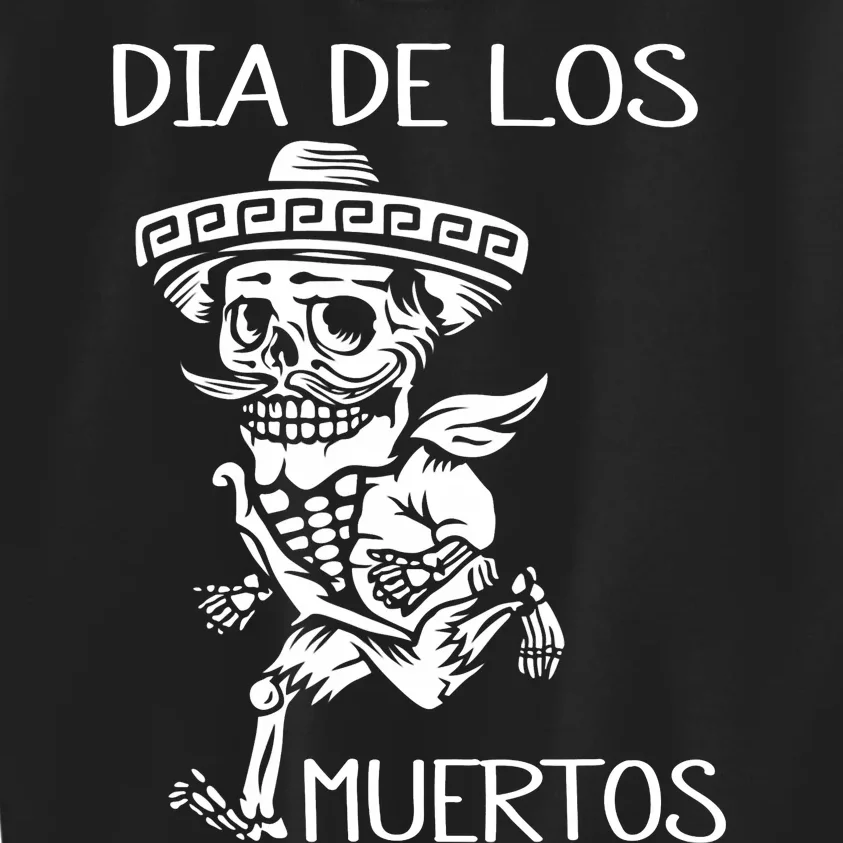 Dia De Los Muertos Funny Day Of The Dead Hanging Skulls Kids Sweatshirt