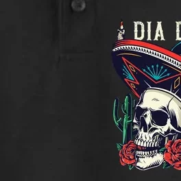 Dia De los Muertos Day of the Dead Mexican holiday Dry Zone Grid Performance Polo