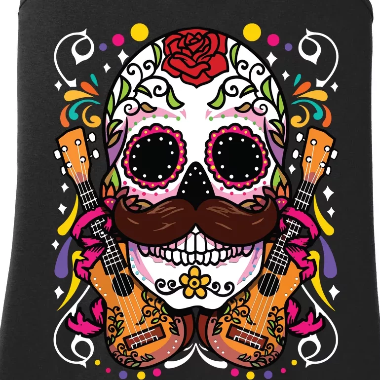 Dia De Los Muertos Ladies Essential Tank