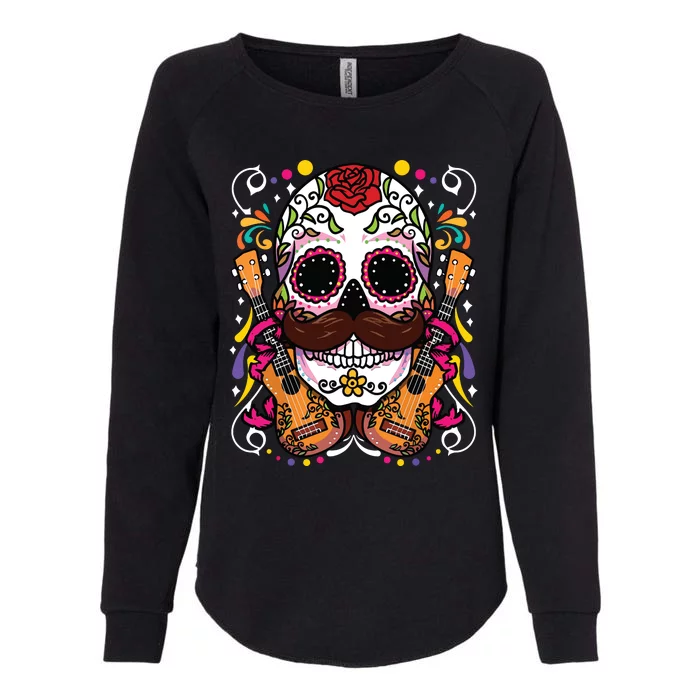 Dia De Los Muertos Womens California Wash Sweatshirt