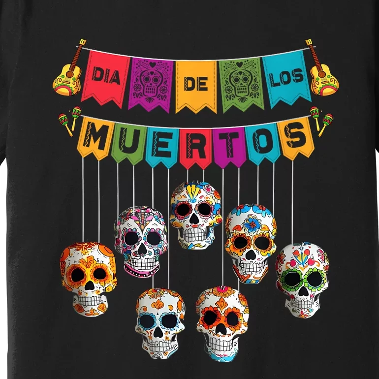 Dia De Los Muertos Mexican Day Of Death Premium T-Shirt