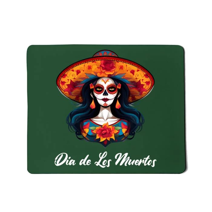 Dia De Los Muertos Day Of The Dead Festive Mousepad