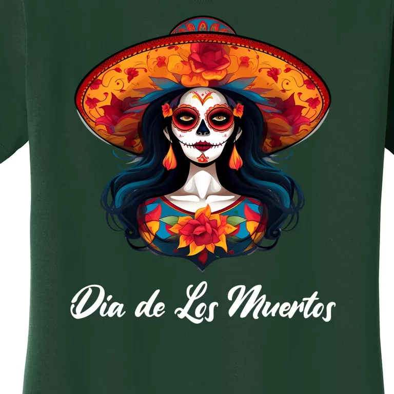 Dia De Los Muertos Day Of The Dead Festive Women's T-Shirt