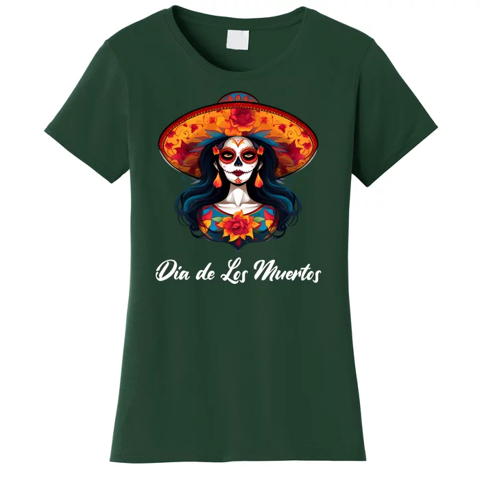 Dia De Los Muertos Day Of The Dead Festive Women's T-Shirt