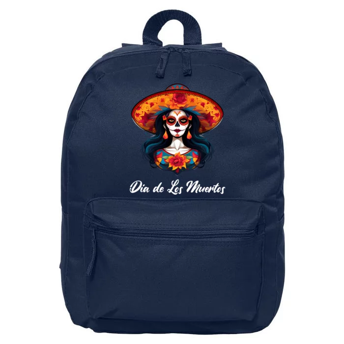 Dia De Los Muertos Day Of The Dead Festive 16 in Basic Backpack