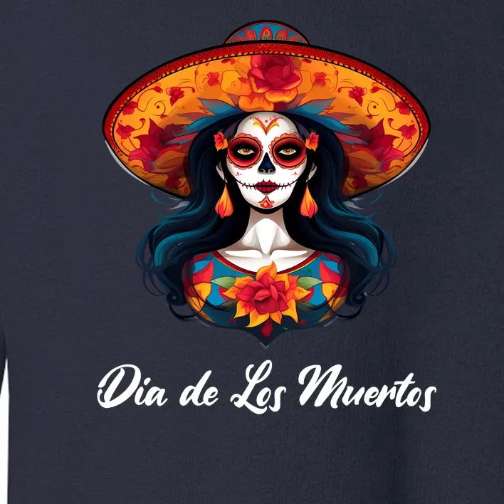 Dia De Los Muertos Day Of The Dead Festive Toddler Sweatshirt