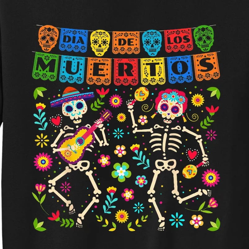 Dia De Los Muertos Day of the Dead Mexican Skeleton Dancing Sweatshirt