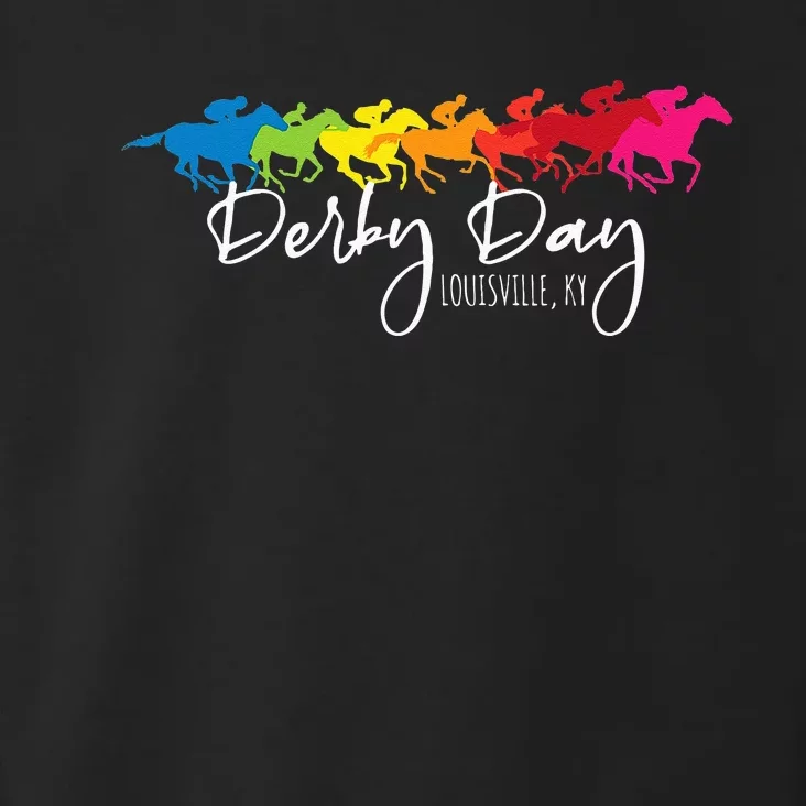 Derby Day Louisville Kentucky Horse Racing Toddler Hoodie