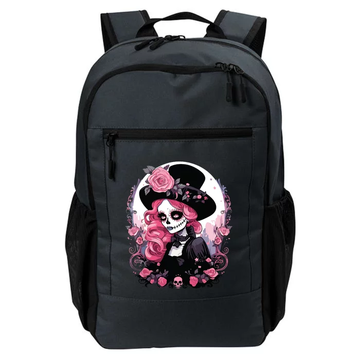 Dia De Los Muertos La Catrina Day Of The Dead Daily Commute Backpack