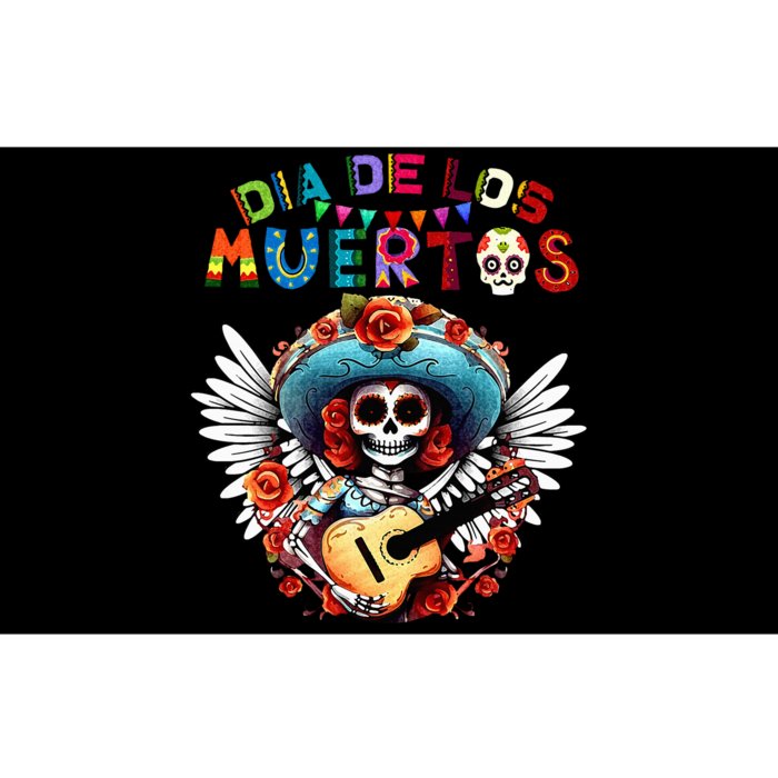 Dia De Los Muertos Catrina Sugar Skull Day of Dead Halloween Bumper Sticker