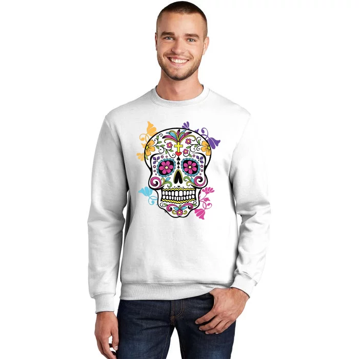 Dia De Los Muertos Sugar Skull Sweatshirt