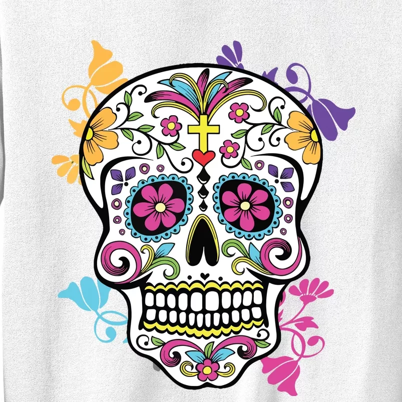 Dia De Los Muertos Sugar Skull Sweatshirt