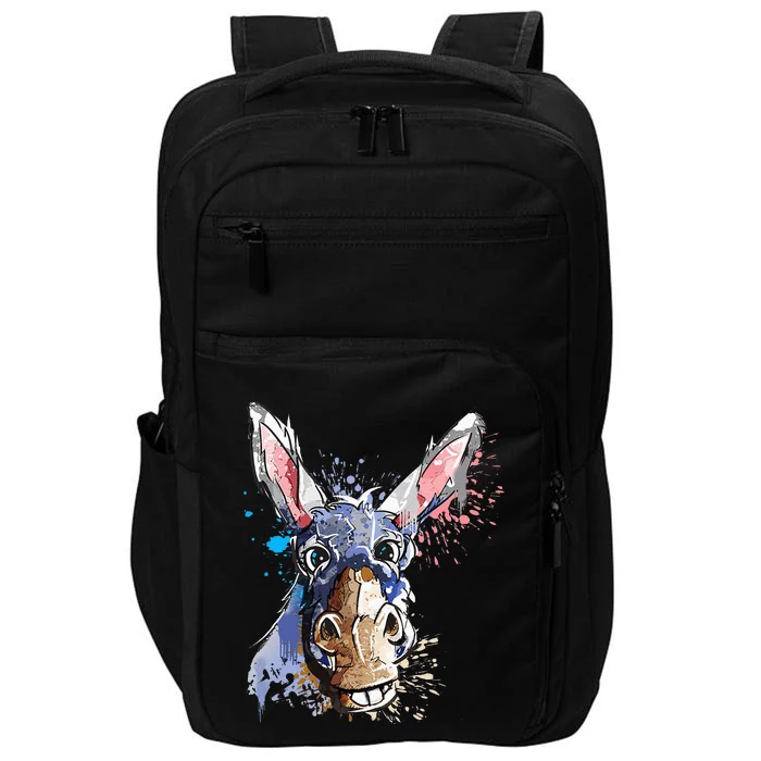 Donkey  Donkey Lover Donkey Impact Tech Backpack